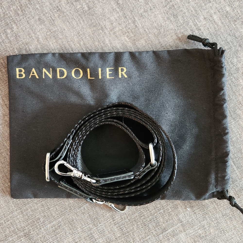 Bandolier Bobby Nylon Adjustable Strap In Black/Silver